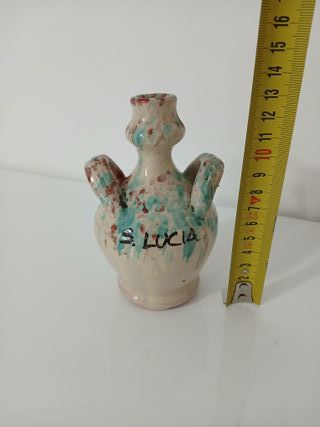 Vaso Anfora Ceramica S. Lucia 13cm