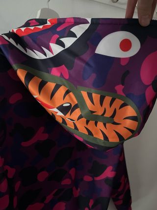 Sudadera Camuflaje Lila y Rosa