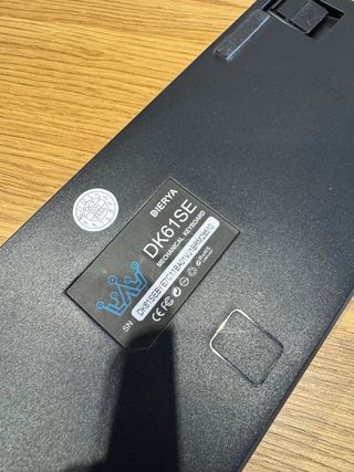 Teclado Dierya DK61 60% Switch Brown RGB