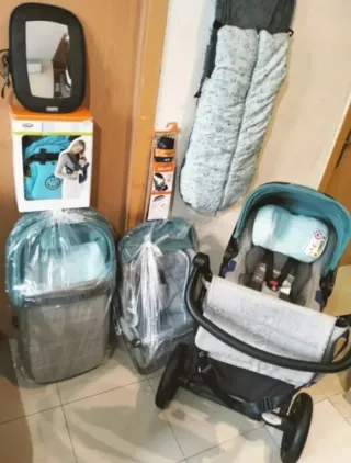 Cochecito Jane Muum Koos R1 Micro Trio+Accesorios