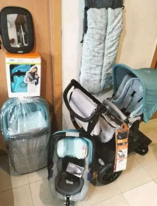 Cochecito Jane Muum Koos R1 Micro Trio+Accesorios