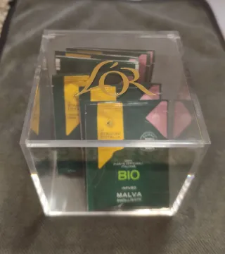 Contenitore/Cubo porta capsule/portatutto