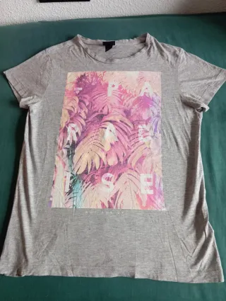 Camiseta juvenil unisex Paradise multicolor