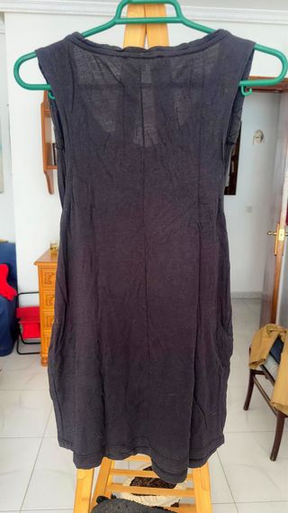 Camiseta sin mangas Free Soul con estampado