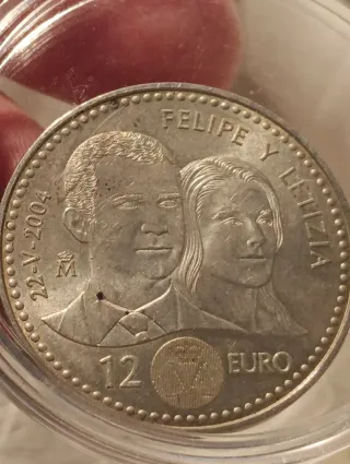 Monedas de plata ley 12 y 40€