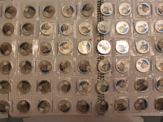 Monedas de plata ley 12 y 40€