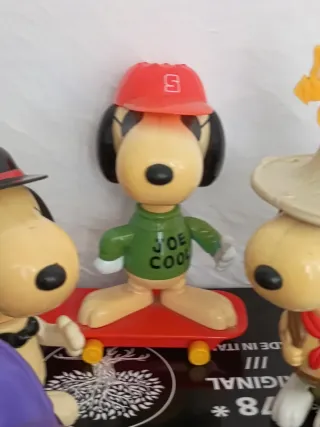 Set 9 Pezzi Snoopy Personaggi