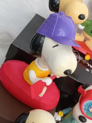 Set 9 Pezzi Snoopy Personaggi