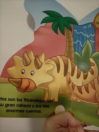 Libro infantil dinosaurios