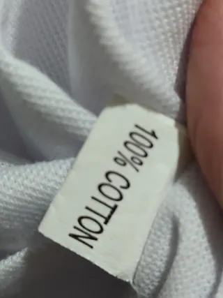 Camiseta D&G Hombre Talla M Blanca