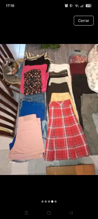 Lote 20 prendas talla XS