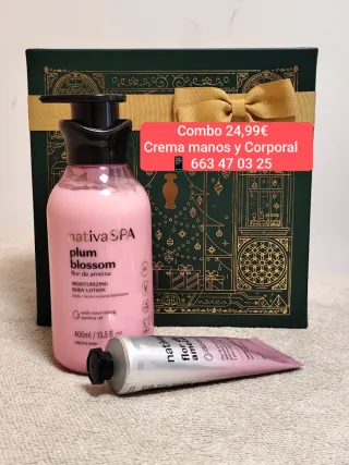 Nativa SPA Plum Blossom Crema Corporal y Manos