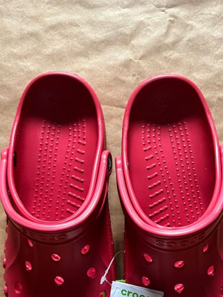 Crocs Baya Rojo Zuecos