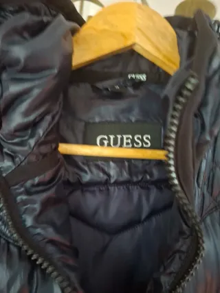 Abrigo Guess Mujer Talla S Azul marino