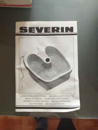 Hidromasaje Pies masaje con burbujas Marca Severin