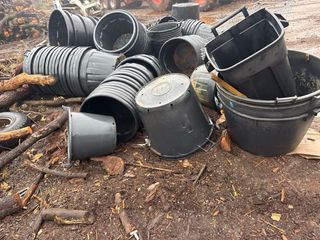 Maceta/Tiesto Grande Plástico Negro