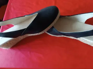 Zapatos planos negros talla 39