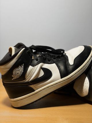 Zapatillas Air Jordan 1 Mid Panda Talla 37.5