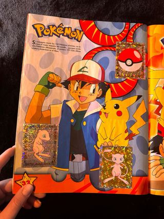 Álbum Cromos Pokémon Merlin 1999 Completo