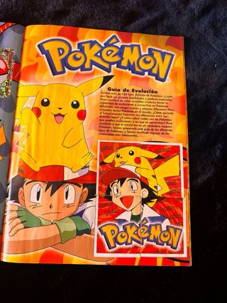 Álbum Cromos Pokémon Merlin 1999 Completo