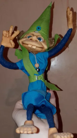 Duende artesanal figura decorativa