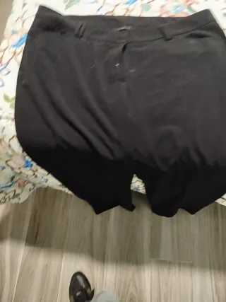 Pantalón vestir negro talla 50