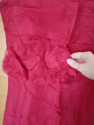 Vestido de fiesta rojo