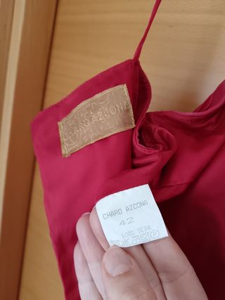 Vestido de fiesta rojo