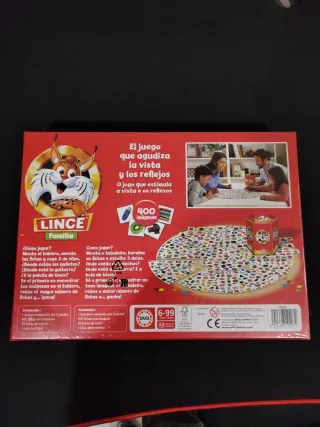Juego Lince Familia Educa