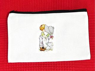 ESTUCHE NECESER BOLSITA ILUSTRACIÓN SARAH KAY NUEV