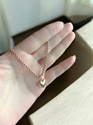Collar Corazón Dorado