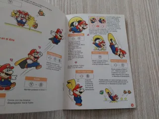MANUAL SUPER MARIO WORLD ERBE ESPAÑOL