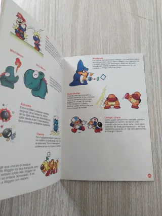 MANUAL SUPER MARIO WORLD ERBE ESPAÑOL