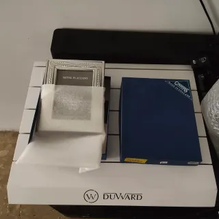 Marco de fotos 9x13cm Metal Plateado