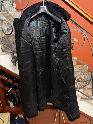 Cappotto donna Astrakan in lana di agnello vintage