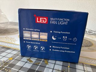 Lámpara Ventilador LED Multifunción