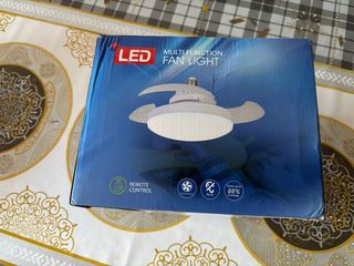 Lámpara Ventilador LED Multifunción