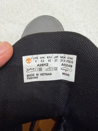 Timberland Scarpe Trekking Grigie Nere