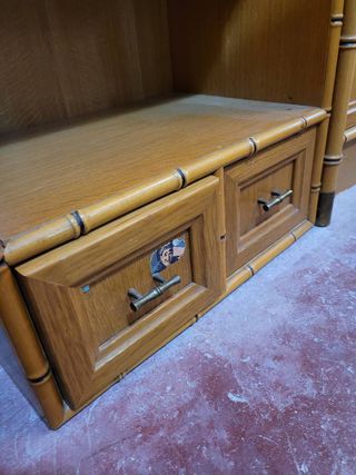 ESTANTERÍA ESTILO BAMBÚ