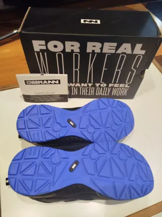 Calzado de seguridad Kingsmann Negro/Azul