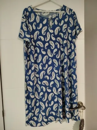 Vestido corto mujer estampado paisley