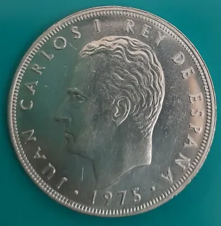100 Pesetas Juan Carlos I Rey de España 1975