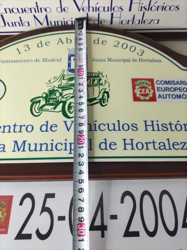 Lote Carteles Encuentro Vehículos Históricos