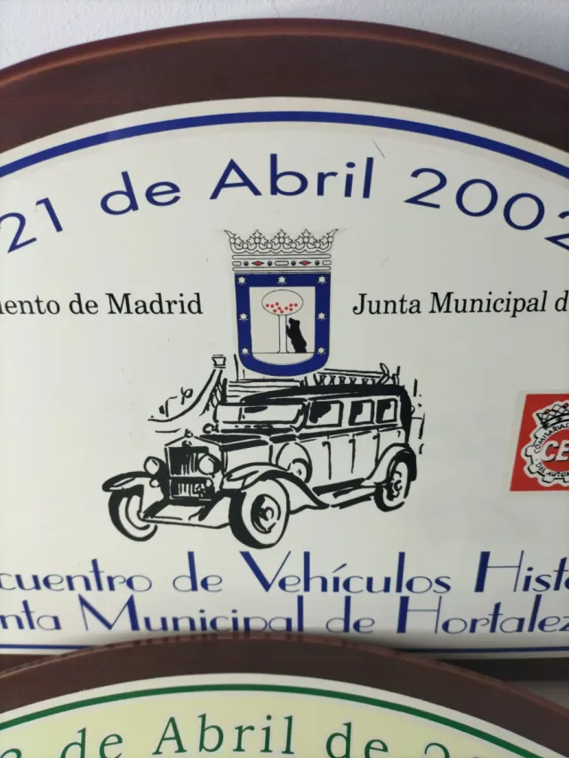 Lote Carteles Encuentro Vehículos Históricos