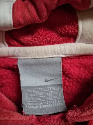Sudadera Nike Roja Vintage