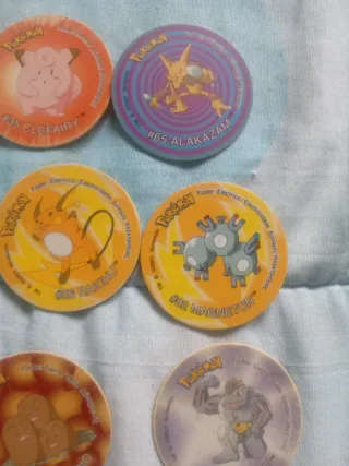 Tazos 2 de Pokémon 2001