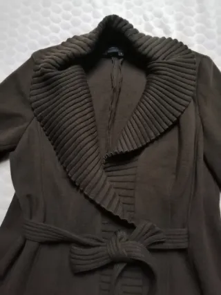 Cardigan Luisa Spagnoli lana marrone