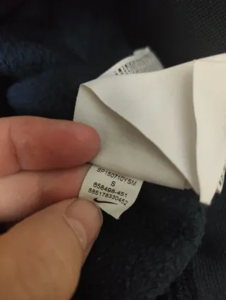 Felpa Eintracht Frankfurt Calcio Nike Blu