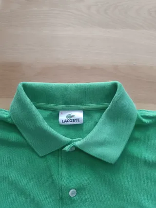 Polo Verde Vintage Lacoste Talla M