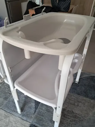 Bañera cambiador bebé